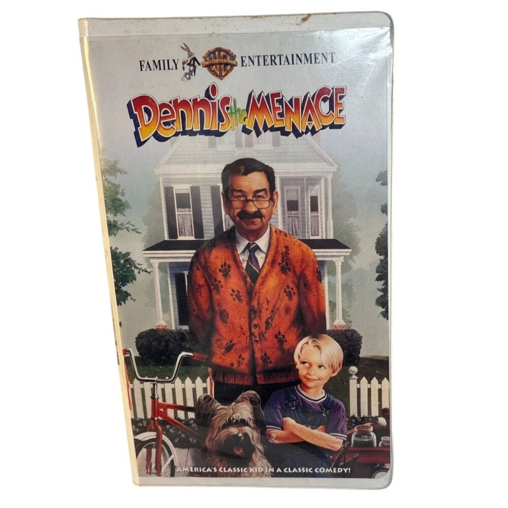 Dennis The Menace 1993 VHS Family Comedy Movie Warner Bros
